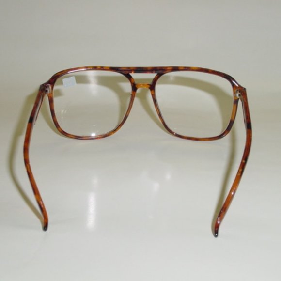 NWT Vintage 90's Plastic Square Full Frame Reading Glasses +1.75 (S.Tort… - Picture 3 of 4